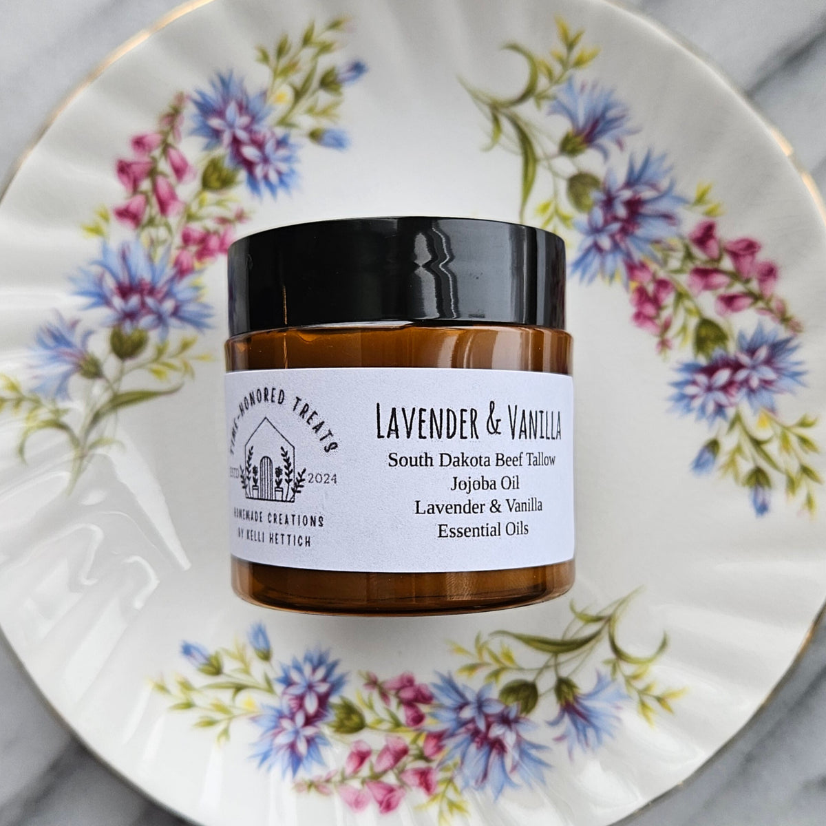 Lavender & Vanilla Whipped Tallow Cream